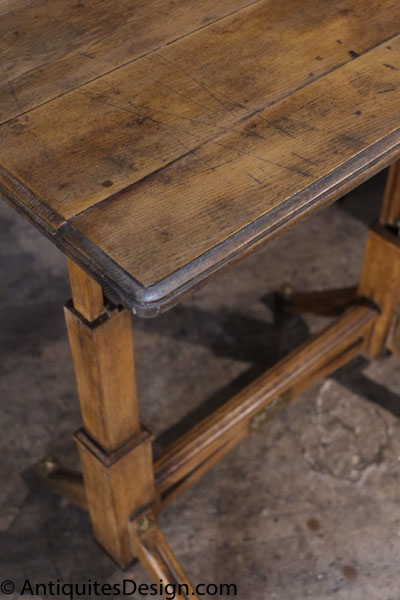 table a dessin 1930 en chene massif